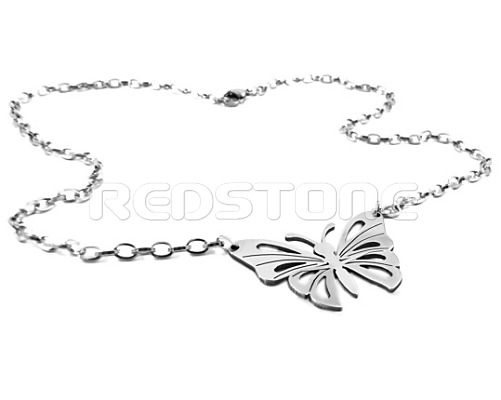 Náhrdelník s motýľom RED294